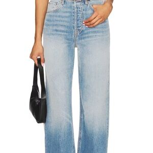 GRLFRND Jeans Brooklyn High Rise Straight REVOLVE Size 31 BRAND NEW